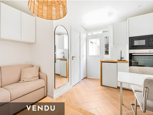 Appartement 1 pièce - Paris 17ème